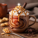 Peanut Butter Hot Chocolate